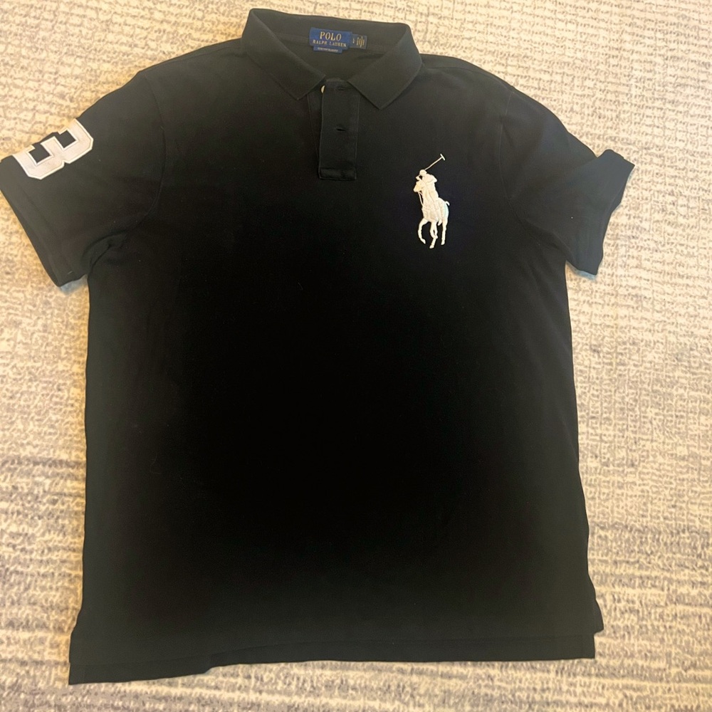 Polo Ralph Lauren Black Polo Shirt